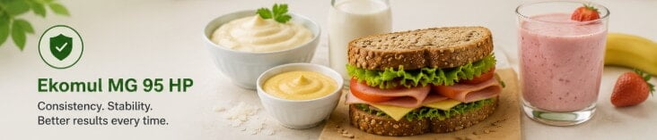EKöMUL™ MG 95 HP - EMULSIFICATION IN FAT-BASED APPLICATIONS (3/3)